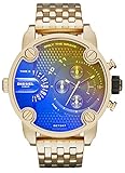 Diesel Herren-Armbanduhr Little Daddy Analog Quarz Edelstahl DZ7347