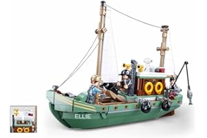Sluban Klemmbausteine M38-B1119 MODELBRICKS Bateau de pêche