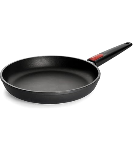 Woll Titanium Nowo 1620 IL Padella Quadrata In Ghisa Per Induzione – 20x20 Cm, Manico Rimovibile