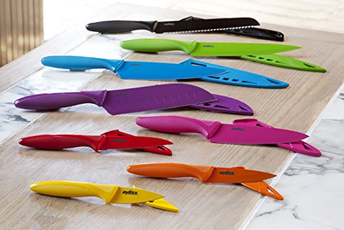 Zyliss E920007 Gemüse und Fruchtmesser, 9 cm, orange - 5