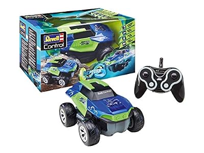 Revell Control- RC Stunt Car NEPTURN-24648-Jouets à télécommande-Vert Voiture, 24648, Bleu