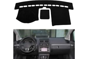 CYBHR Auto Armaturenbrett Abdeckung Auto Zubehör, Für Volkswagen VW Touran 2004 2005 2006 2007 2008 2009 2010 2011 2012 2013 2014 2015 2016