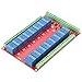 Produktbild Relaismodul, Isolierte 16-Kanal Relais Modul DC5V / 12V / 24V 16 Kanal Relais mit Optokoppler, High/Low-Level-Signalauslösung(DC24V)