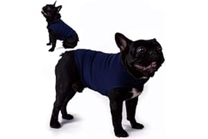 RYSMLIUHAN SHOP Pettorina Anti Ansia Per Cani Cappotto Cane Rilievo d'ansia per i cani Camicie mediche per cani Prodotti calmanti per cani Antistress per cani blue,xs