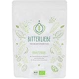 BitterLiebe® Teemanufaktur Kräuterkur Bio Kräutertee lose 100g mit der Kraft der Bitterstoffe I Bitterkräuter, Grüner Tee, Ha