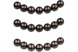 MJDCB 60pezzi 6mm Granato Sciolto Perline di Pietra Naturale per Creazione Braccialetti Collane e Gioielli Pietre Dure per Bigiotteria Fai Da Te Rotonde