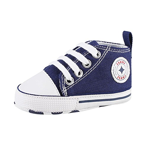 Itaar Prewalker Infant Sweet Canvas Sneaker Anti-skid Soft Shoes Trainer 3-18 Months by Itaar