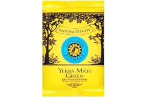 Brasilianische Mate Green Fitness 50g●Fruit Yerba Mate-Tee●mit Pu-erh-Tee und Seneskraut●Matetee aus Mateblättern●Zitronengras und Minze●Yerba Mate Tee lose Blätter 50g