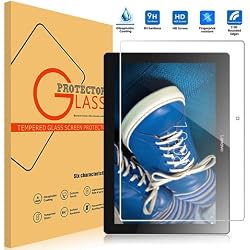 Lenovo Tab 2 A10-30f Cristal Templado,Vikoo 9H 0.3mm Ultra Delgado Shatterproof Pantalla de Vidrio Templado HD Flim Tempered Glass Screen Protector para Tablet Tab 2 A10-30f