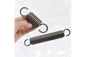 Auart YiLei-Ysp Spannfedern 2ST, 2mm Draht Durchmesser 16mm Out Durchmesser 60-200mm Länge, Qualität Hammock Coil Zugfeder for Möbelhersteller, Rostfrei und langlebig (Length : 2x16x60mm)
