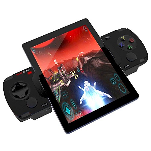 Mars Gaming MGP1 - Gamepad smartphone Bluetooth (10 pulsanti programmabili, 20 h utilizzo, compatibile con Android / iOS, PC e Mac), colore nero