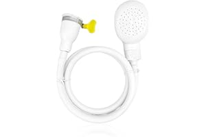 DAZZLUXE 1 soffione doccia per vasca da bagno per animali domestici, set doccia portatile, soffione doccia con tubo