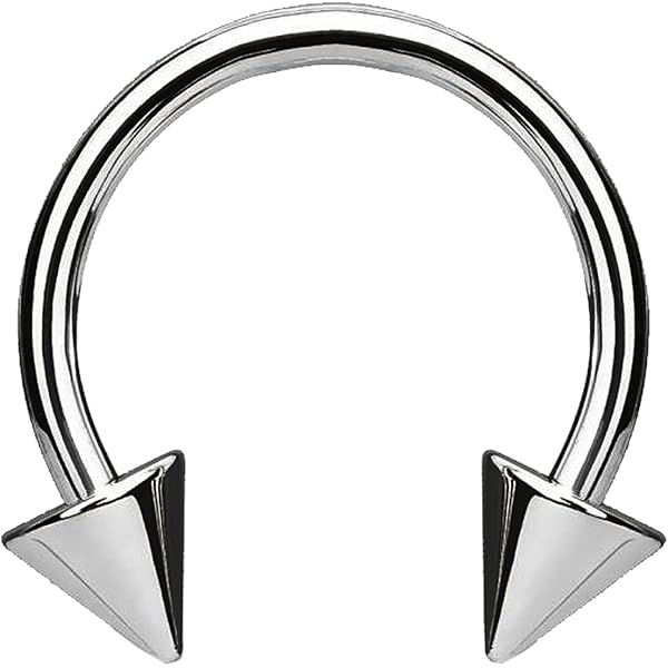 14 Pezzi Anelli Septum In Acciaio Chirurgico - Ferro Di Cavallo Per Piercing Naso, Labbra, Sopracciglia