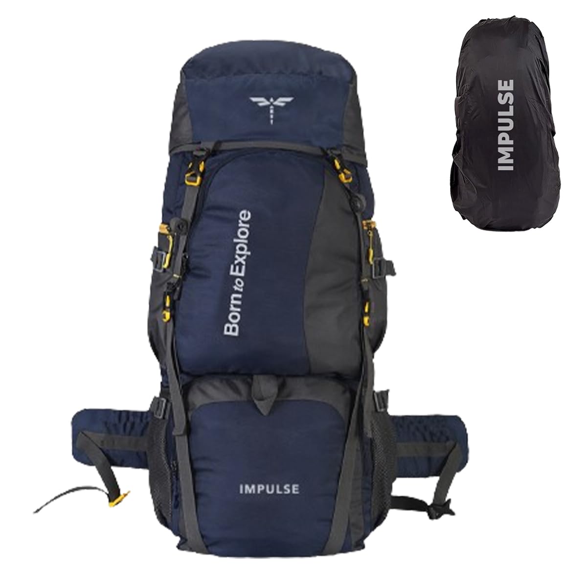 Impulse Rucksack bags 80 litres travel bag for men tourist bag for travel backpack for hiking trekking Bag for men camping Cu