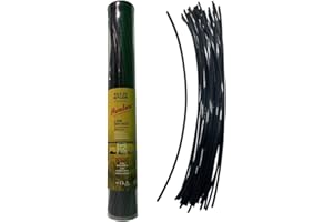 Avalon - Tiras de Hilo Dentado de Nylon Precortado para Desbrozadora y Cortacésped (4 mm - 80 Unidades) - Compatible con Cabezales multihilo y pomos de Aluminio de desbrozadora y cortacesped