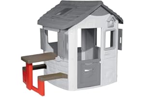 Smoby - Table Pique Nique - Accessoire de Maison Smoby - 2 Bancs - 810902