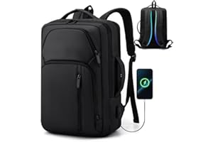 Clufar Plecak na laptopa dla mężczyzn i kobiet 17 cali z portem ładowania USB Plecak biznesowy Wodoodporny Antykradzieżowy Torba na laptopa na weekend Praca Podróże Uczelnia