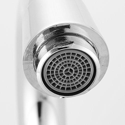 Homelody 360° Drehbar Mischbatterie Chrom Wasserhahn Bad Armatur für Küche - 5