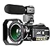 Produktbild ORDRO Professionelle 4K Ultra HD Nachtsicht Wifi Digitale Videokamera 30X Digital Zoom Camcorder mit Mikrofon Weitwinkelobjektiv und Gegenlichtblende