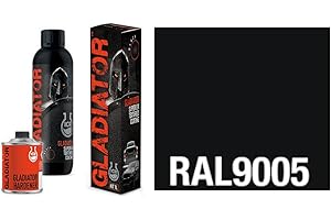 shabbychiccolors GLADIATOR RAPTOR vernice texturizzata al altissima resistenza al graffio tipo raptor (nero ral 9005)