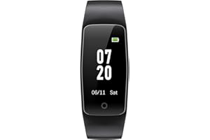 ASIAMENG Orologio Contapassi da Polso senza APP No Bluetooth No Connessione No Telefono per Bambini Anziani Uomo Donna Pedometro Semplice Activity Tracker Conta Calorie Sonno Distanza Impermeabile