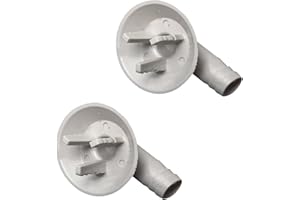 ELNWNNKC 2 conectores de salida de drenaje de aire acondicionado, conector de manguera de drenaje de unidad externa, ajuste de codo, fácil instalación