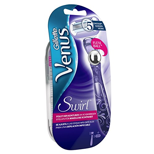Gillette Venus Swirl Damenrasierer mit Flexiball Technologie, 1 Stück - 8