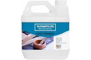 T A Paints Ltd Universal Paint Thinner Solvent T0200 (T1000) Xylene Paint Thinner Coatings Quick Drying Two Pack Epoxy Chlorinated Rubber Etch Primer (5 Litre)