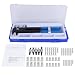 Produktbild Akozon M3-M8 Blindnietmuttern Gewindeeinsatz und Rivet GunTool Rivnut Nutsert Nietenkit 86pcs/set Mit offenem Ende, kleiner Flansch, rundes Loch