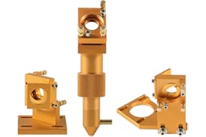 Cloudray K4060 CO2 Laser Head Set Dia 12mm FL 50.8mm Set di testine laser CO2 per 2030 4060 K40 CO2 Laser Cutter fai da te Accessorio per Macchina per Incisione Laser