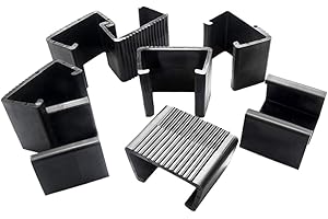 URFEDA Clips de Mimbre para Muebles, 1PCS Clips de sofá seccionales de Silla de ratán para Ranura para Tarjetas a Rayas de Patio Exterior de 6 cm