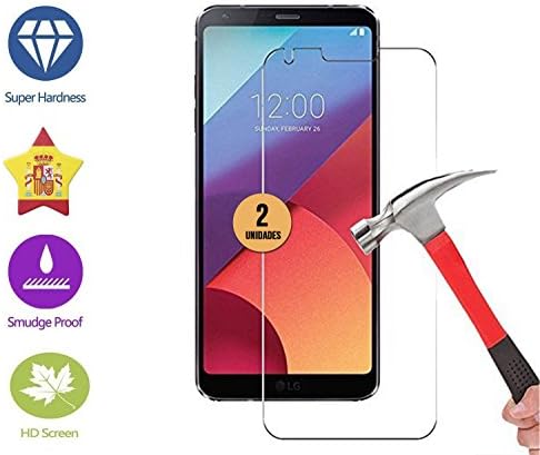 2 Units of im77r Premium Tempered Glass 9H Screen Protector for LG V30