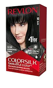 Revlon Colorsilk Beautiful Hair Color (Black No-10) 59 g