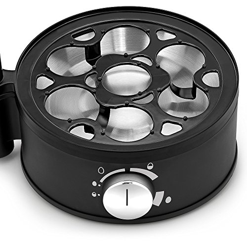 WMF STELIO Eierkocher, für 1-7 Eier, 350 W, mit Härtegradeinstellung, cromargan matt/silber - 4