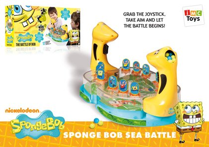 IMC Toys S.A. 430037 Batalla de Bolas de Bob Esponja