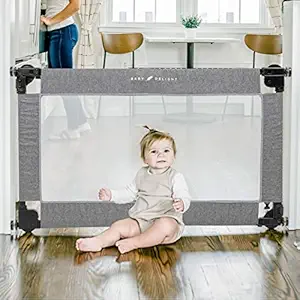Baby Delight Go with Me Span Expandable Folding Gate, Charcoal Tweed, 48 inch