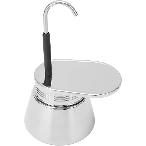 Buy Stainless Steel Moka Pot, Moka Set includes Coffee Maker 2-Cup
