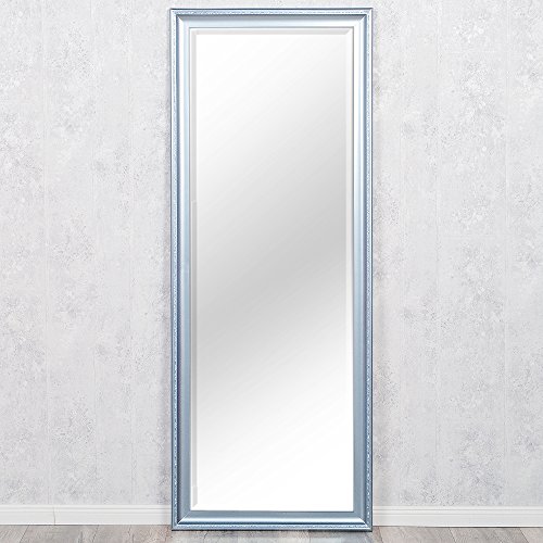 SPIEGEL Copia 180x70cm WANDSPIEGEL BAROCK ANTIK-SILBER HOLZRAHMEN UND FACETTE