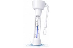 Termometer flytande - Vattentermometer för pool & simbassäng & varmbad - för exakt mätning (Standard)