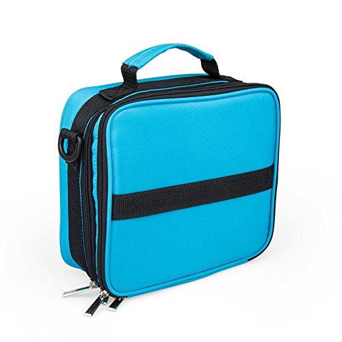 yimoji 42 Flaschen Handheld ätherischen Ölen, der Hüllen, Öle Taschen für 5 ml 10 ml 15 ml Flaschen blau - 2