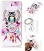 Produktbild Hülle Galaxy Note8 (6,3 Zoll) Hülle, Samsung Galaxy Note8 (6,3 Zoll) Hülle TPU Case Schutzhülle Silikon Case,Niedliche Cartoon Malerei Durchsichtige Rückschale und TPU Bumper Handy Tasche Case Cover Etui für Samsung Galaxy Note8 (6,3 Zoll) + Schlüsselanhänger (I) (11)