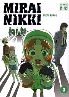 jaquette livre Mirai Nikki - Le journal du futur Vol.3