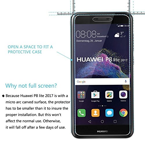 2x Huawei P8 Lite 2017 Protectores de Pantalla EJBOTH Vidrio templado Protector de pantalla tel fono Pel cula protectora Cristal Transparente - 9H Anti-burbuja Alta definici n reviews 2x Huawei P8 Lite 2017 Protectores de Pantalla EJBOTH Vidrio templado Protector de pantalla tel fono Pel cula protectora Cristal Transparente - 9H Anti-burbuja Alta definici n