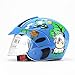 Produktbild CARACHOME Helm Kinder,Full/Open Face kindermotorrad Helm, Multi-Sport-Helme für Motorrad,Motocross,Fahrrad,Mountainbike,Blue