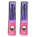 Soundsoul Music Fountain Mini Amplifier Dancing Water Speakers I-station7 Apple Speakers (Pink) RS.3349.00