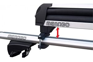 MENABO 000084700000 Verlängerungs Iceberg Skiträger 8-Stück schwarz