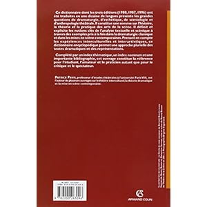 Dictionnaire du théâtre Livre en Ligne - Telecharger Ebook