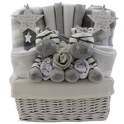neutral baby gift baskets