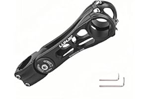 ENGWE MTB Potence de vélo réglable de 31,8 mm à ± 80 degrés, 90/110/130/145 mm, pour VTT, BMX, Cyclisme