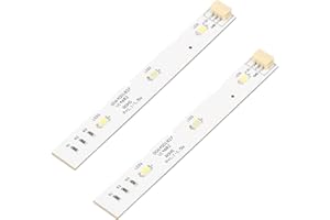 2 PCS Bande LED pour réfrigérateur 0064001827 Pièce de rechange Bande lumineuse LED pour Haier Barre lumineuse BCD-575WDBI Pièces de réfrigérateur de porte avant